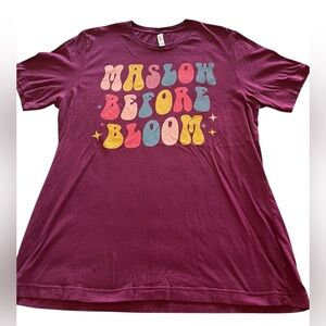 Bella Canvas Maroon T-Shirt